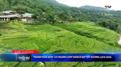 Bản tin Thời sự tối 4/1/2026:&nbsp;Thanh Hóa đón 125 nghìn lượt khách dịp Tết Dương lịch 2026